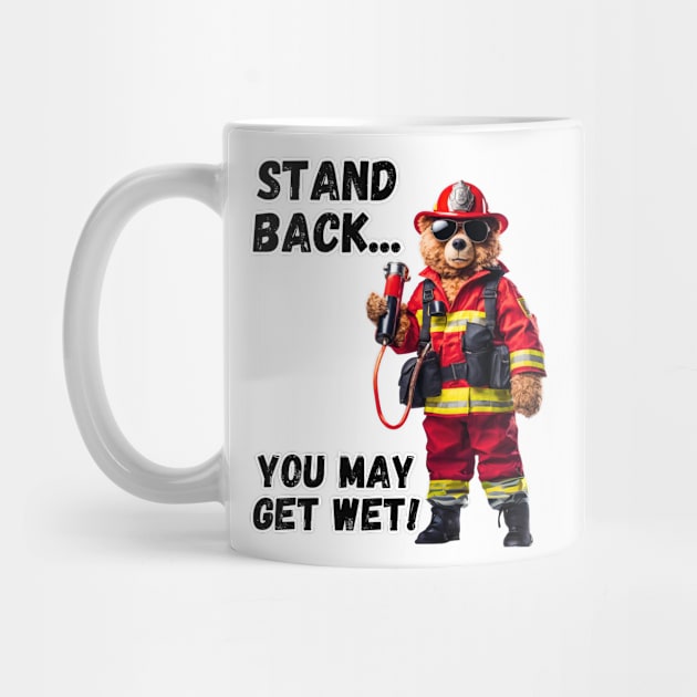 Teddy Bear Firefighter by Doodle and Things